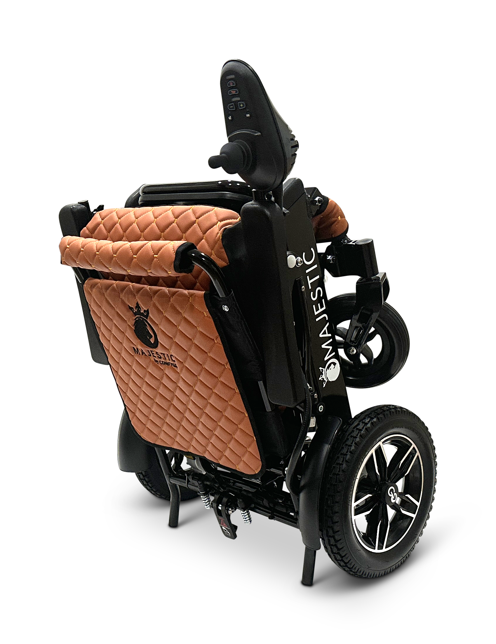 MAJESTIC IQ-8000 Remote Controlled Lightweight Electric Wheelchair Black Taba