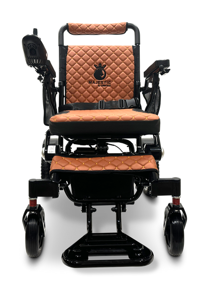 MAJESTIC IQ-7000 Auto Folding Remote Controlled Electric Wheelchair Black Taba