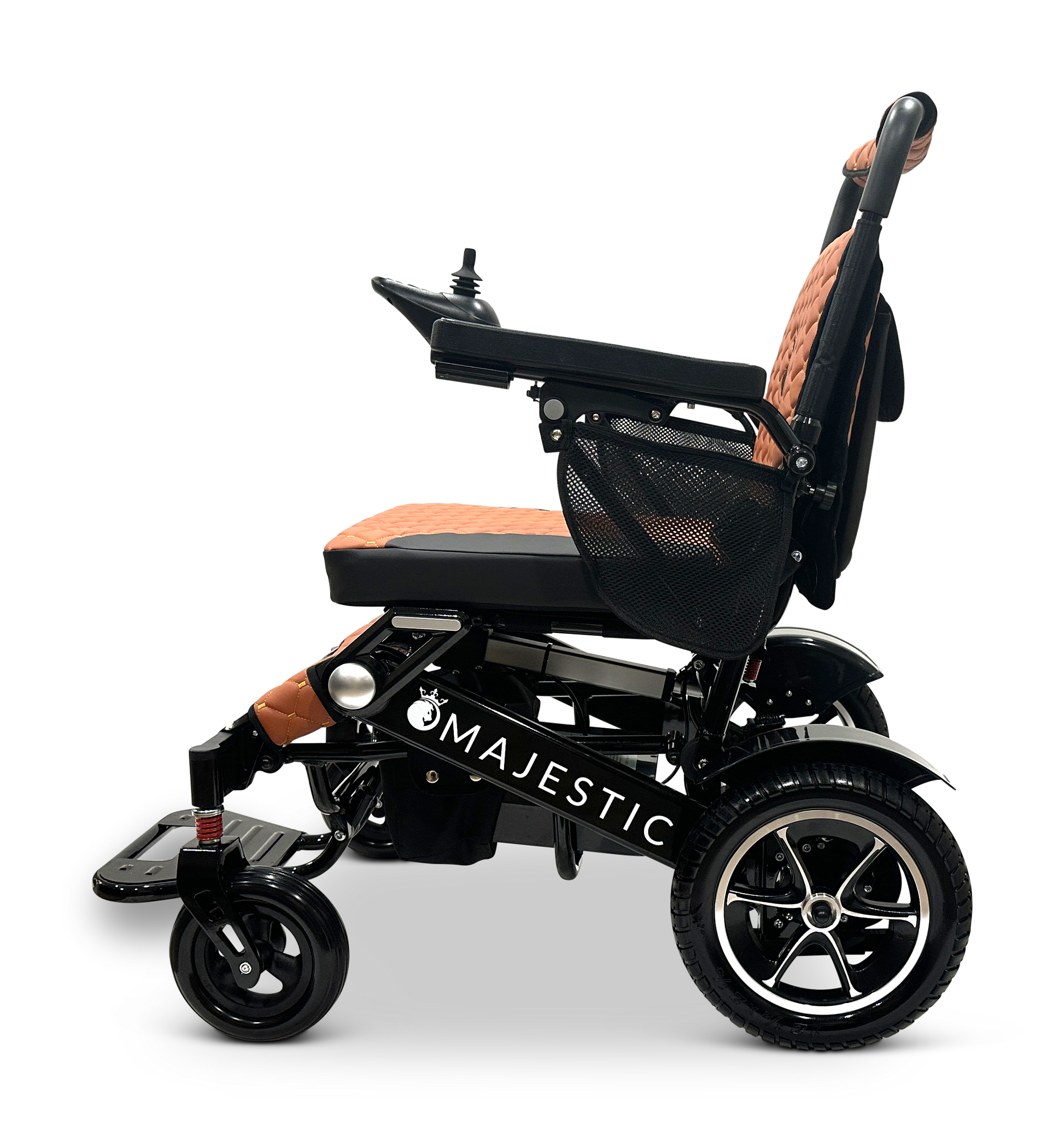 MAJESTIC IQ-7000 Auto Folding Remote Controlled Electric Wheelchair Black Taba