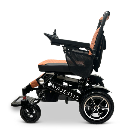 MAJESTIC IQ-7000 Auto Folding Remote Controlled Electric Wheelchair Black Taba
