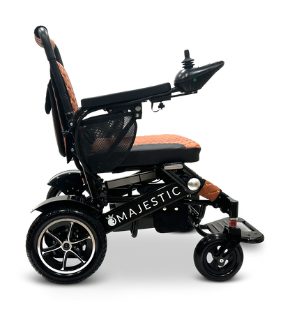 MAJESTIC IQ-7000 Auto Folding Remote Controlled Electric Wheelchair Black Taba