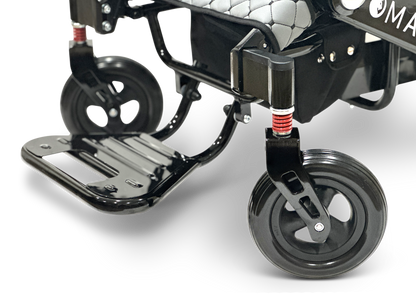 MAJESTIC IQ-7000 Auto Folding Remote Controlled Electric Wheelchair Black Gray