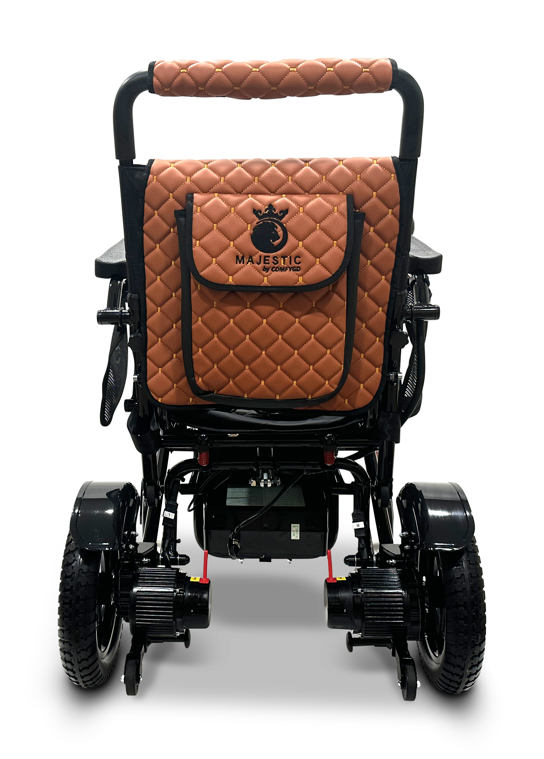 MAJESTIC IQ-7000 Auto Folding Remote Controlled Electric Wheelchair Black Taba