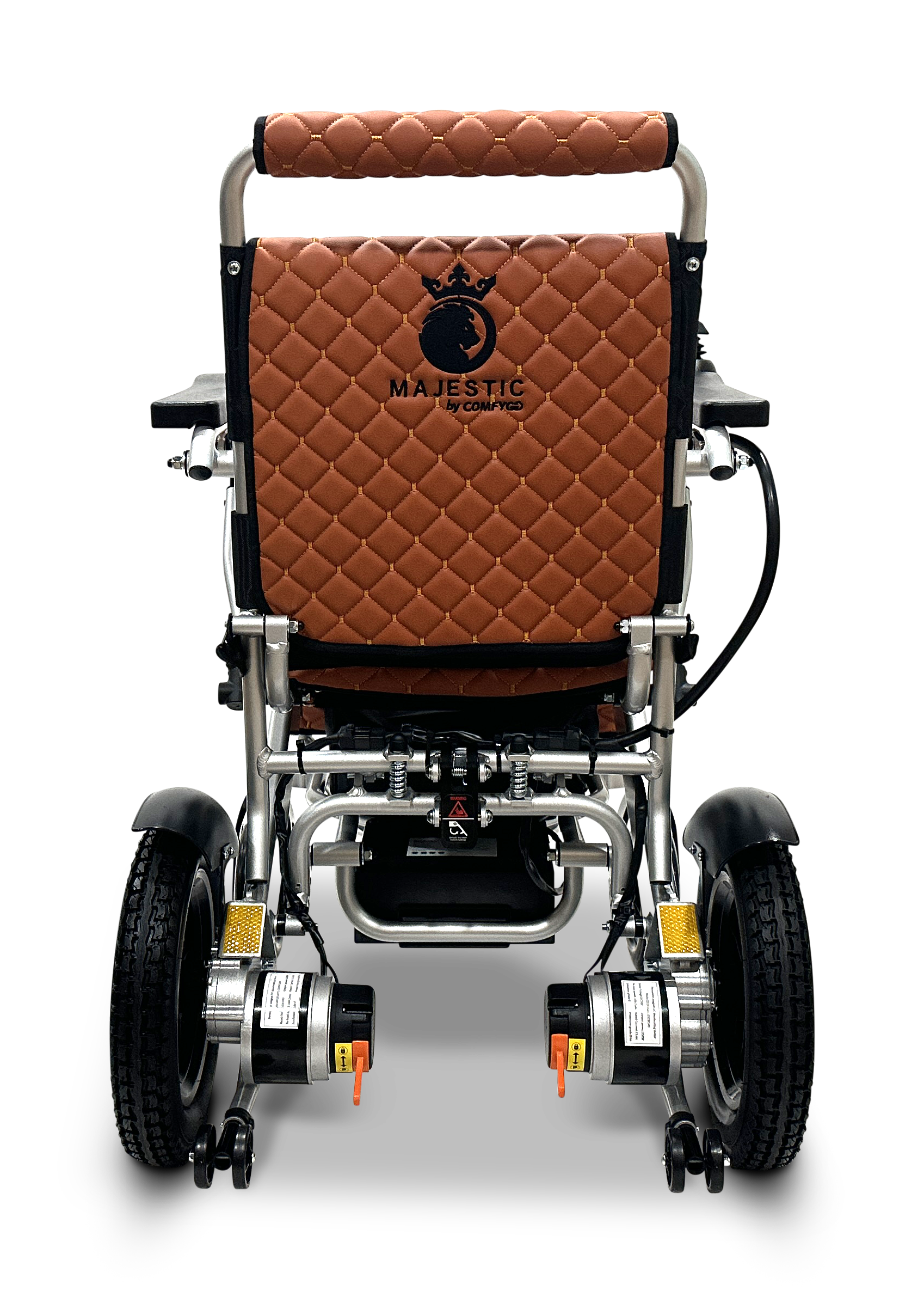 MAJESTIC IQ-8000 Remote Controlled Lightweight Electric Wheelchair Silver Taba
