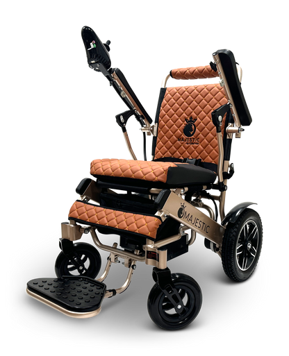 MAJESTIC IQ-8000 Remote Controlled Lightweight Electric Wheelchair Bronze Taba