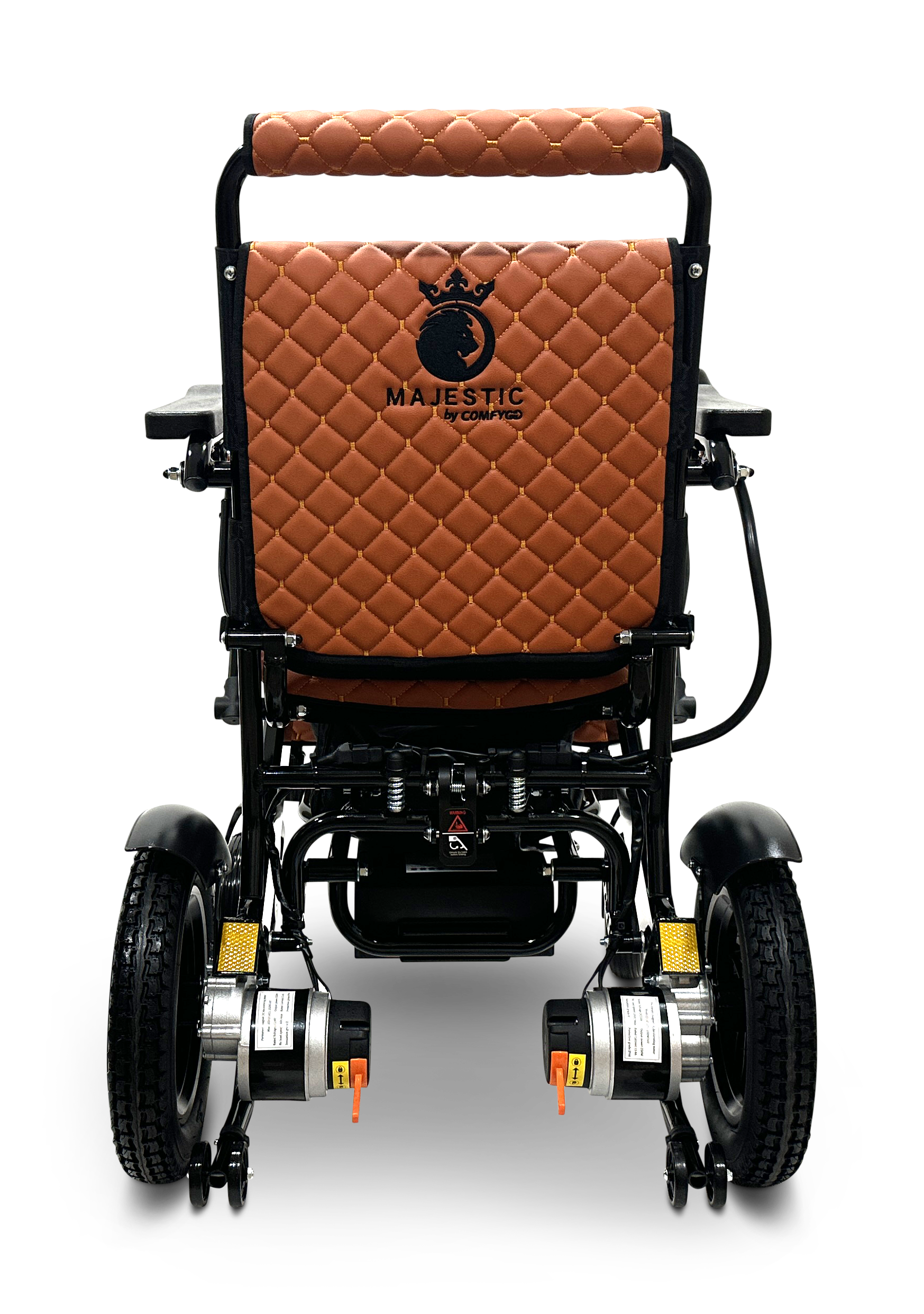 MAJESTIC IQ-8000 Remote Controlled Lightweight Electric Wheelchair Black Taba