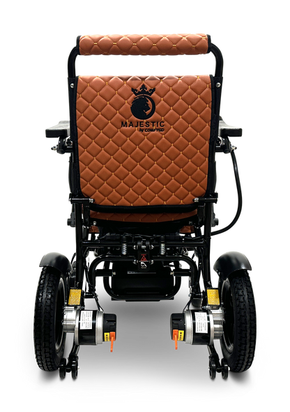MAJESTIC IQ-8000 Remote Controlled Lightweight Electric Wheelchair Black Taba
