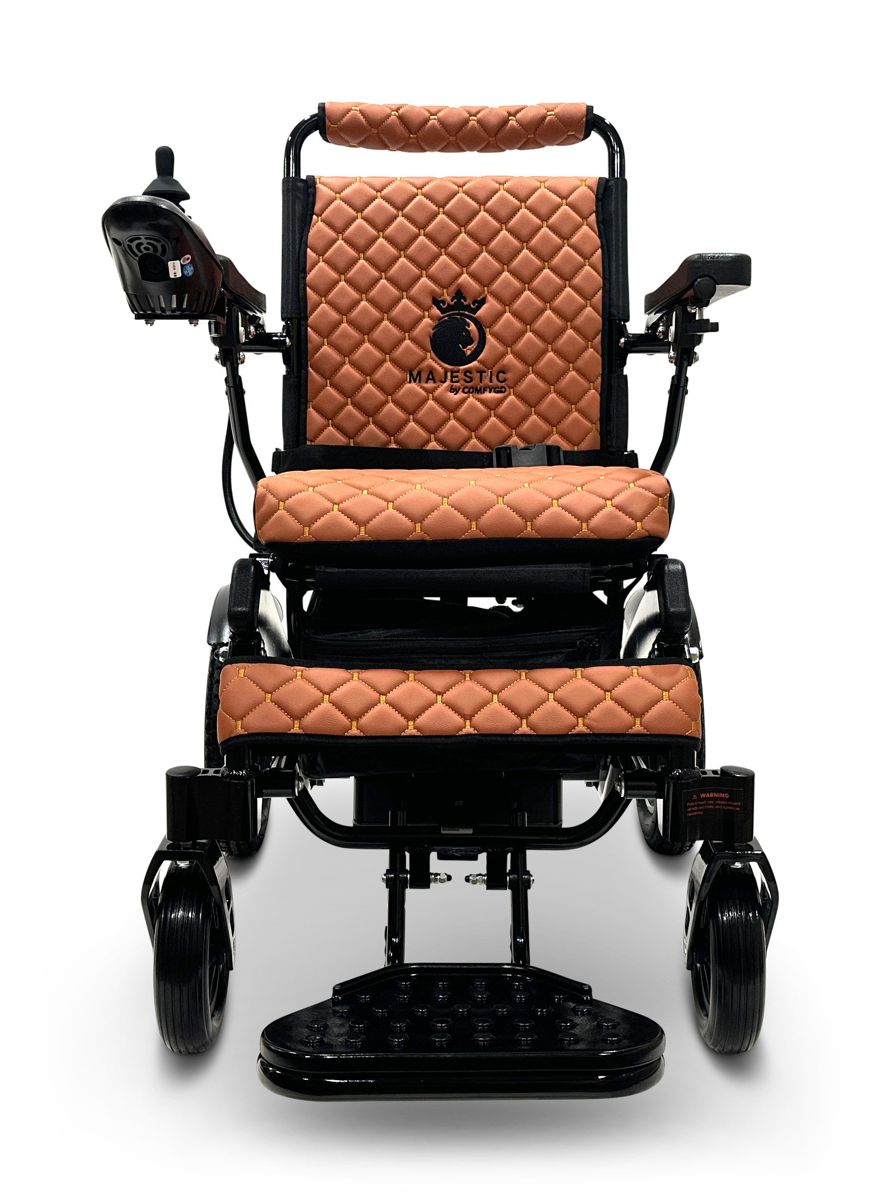 MAJESTIC IQ-8000 Remote Controlled Lightweight Electric Wheelchair Black Taba