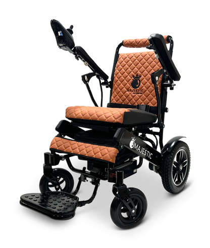 MAJESTIC IQ-8000 Remote Controlled Lightweight Electric Wheelchair Black Taba