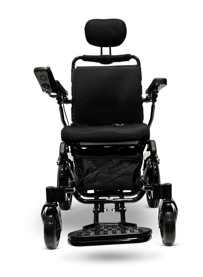 MAJESTIC IQ-9000 Auto Recline Remote Controlled Electric Wheelchair Black Standard