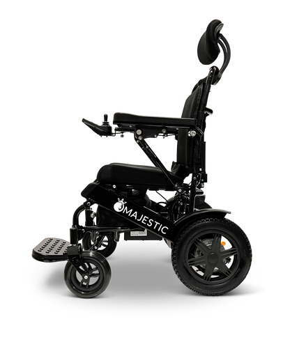 MAJESTIC IQ-9000 Auto Recline Remote Controlled Electric Wheelchair Black Standard