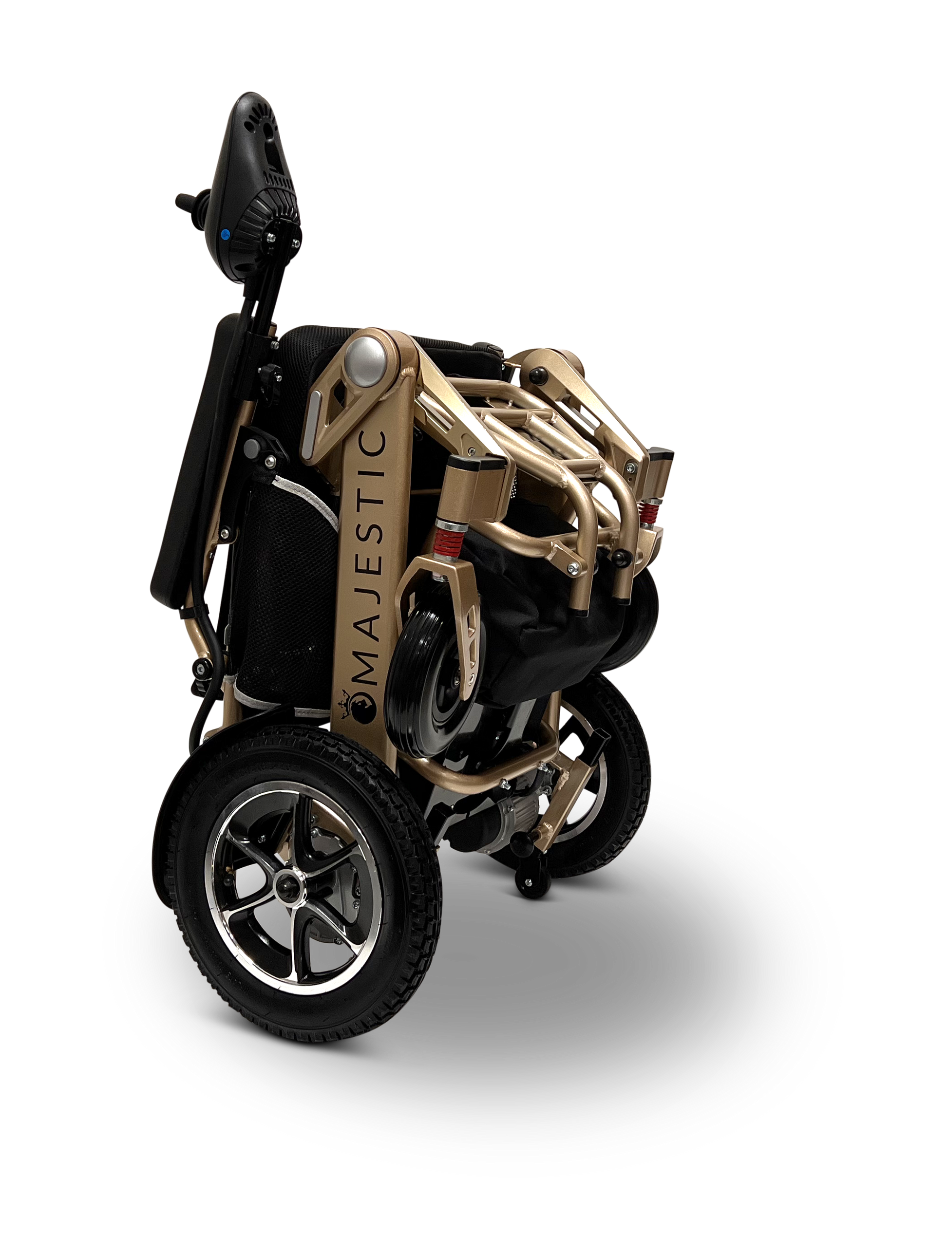 MAJESTIC IQ-7000 Auto Folding Remote Controlled Electric Wheelchair Bronze Standard