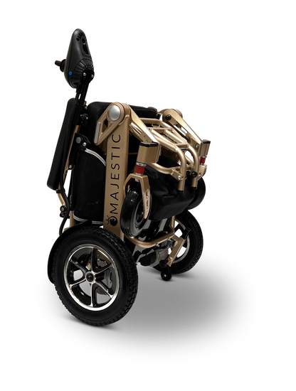MAJESTIC IQ-7000 Auto Folding Remote Controlled Electric Wheelchair Bronze Standard