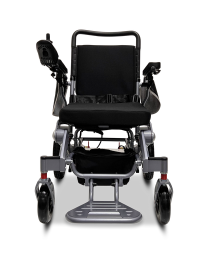 MAJESTIC IQ-7000 Auto Folding Remote Controlled Electric Wheelchair Silver Standard