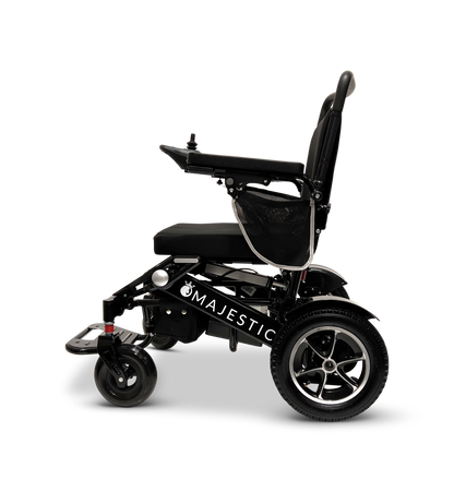 MAJESTIC IQ-7000 Auto Folding Remote Controlled Electric Wheelchair Black Standard