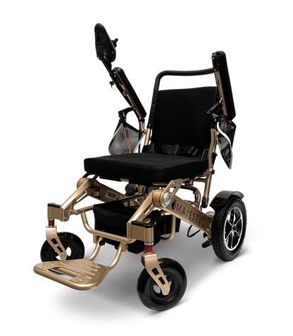 MAJESTIC IQ-7000 Auto Folding Remote Controlled Electric Wheelchair Bronze Standard