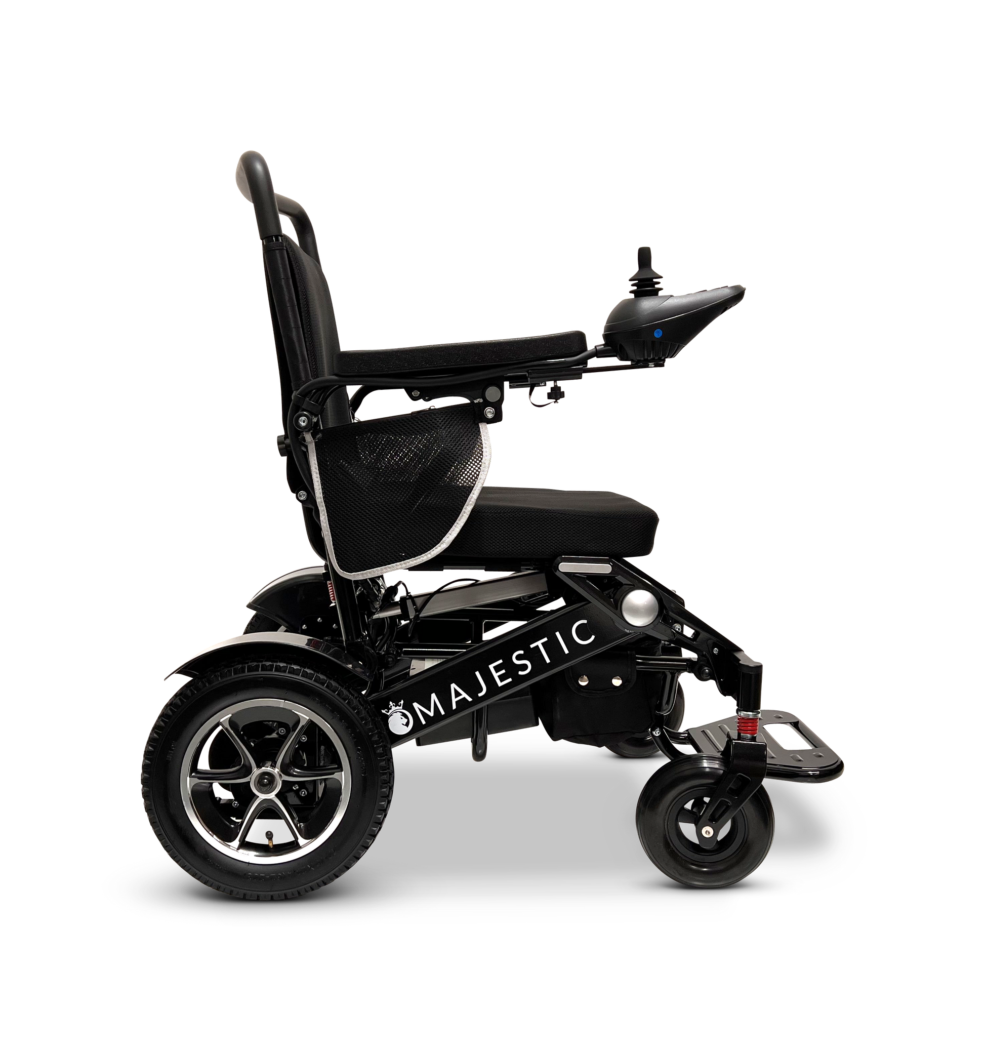 MAJESTIC IQ-7000 Auto Folding Remote Controlled Electric Wheelchair Black Standard