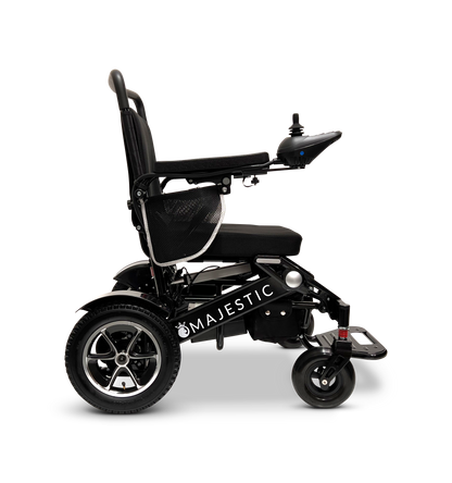 MAJESTIC IQ-7000 Auto Folding Remote Controlled Electric Wheelchair Black Standard