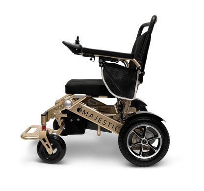 MAJESTIC IQ-7000 Auto Folding Remote Controlled Electric Wheelchair Bronze Standard