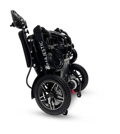 MAJESTIC IQ-8000 Remote Controlled Lightweight Electric Wheelchair Black Standard