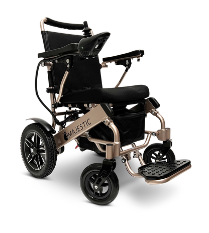 MAJESTIC IQ-8000 Remote Controlled Lightweight Electric Wheelchair Bronze Standard