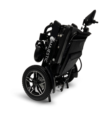 MAJESTIC IQ-8000 Remote Controlled Lightweight Electric Wheelchair Black Standard
