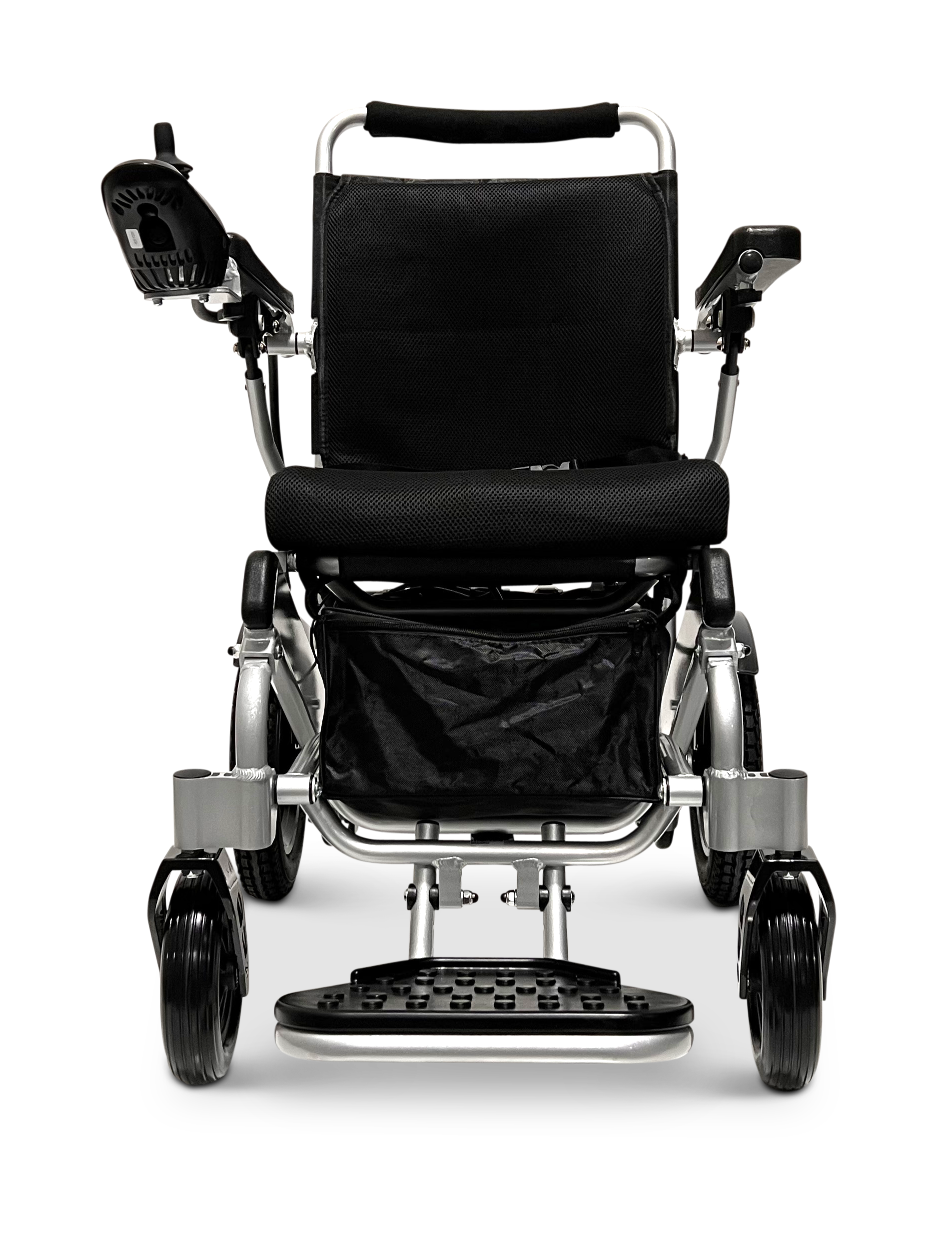 MAJESTIC IQ-8000 Remote Controlled Lightweight Electric Wheelchair Silver Standard