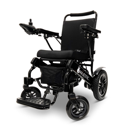 MAJESTIC IQ-8000 Remote Controlled Lightweight Electric Wheelchair Black Standard