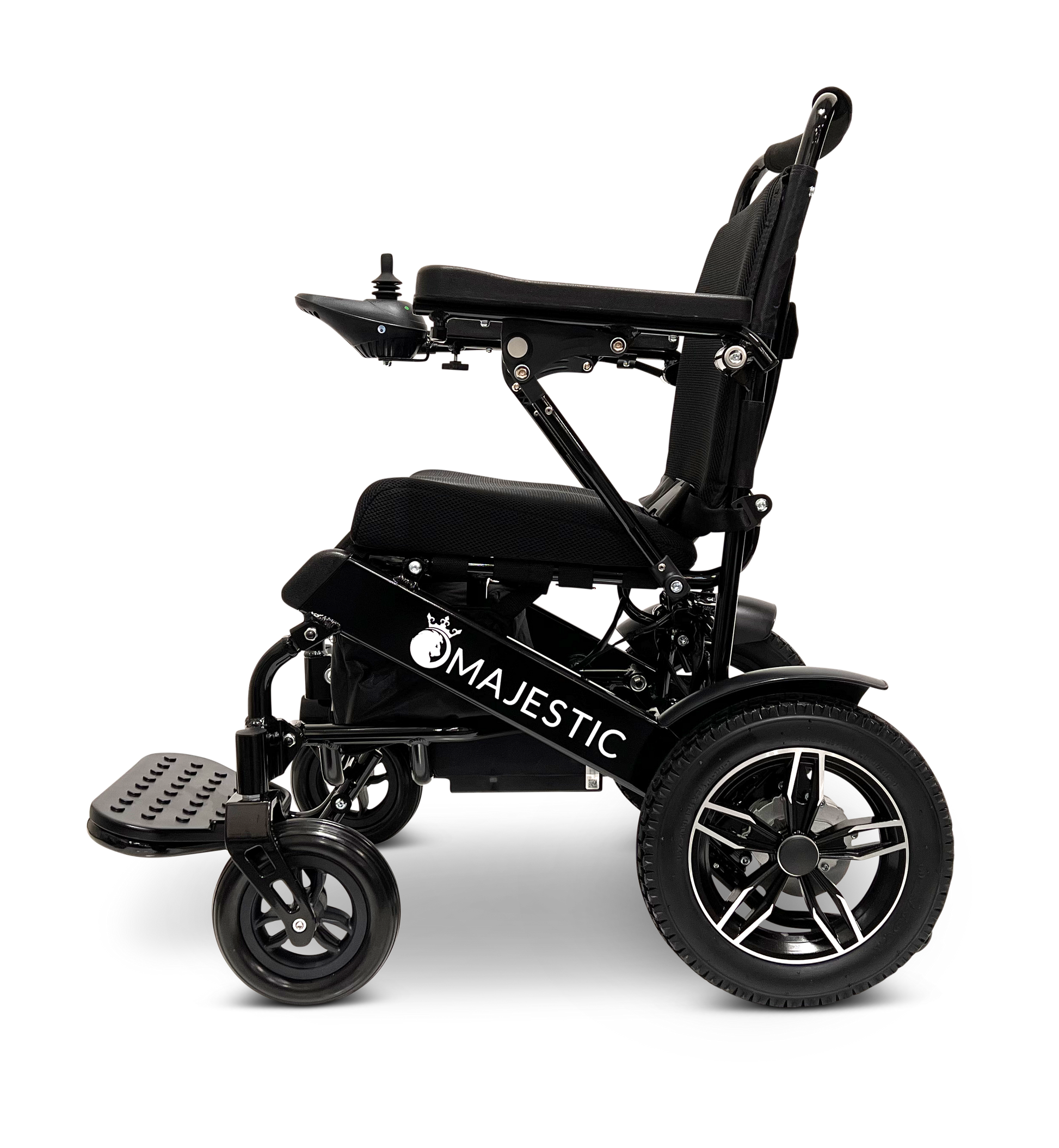 MAJESTIC IQ-8000 Remote Controlled Lightweight Electric Wheelchair Black Standard
