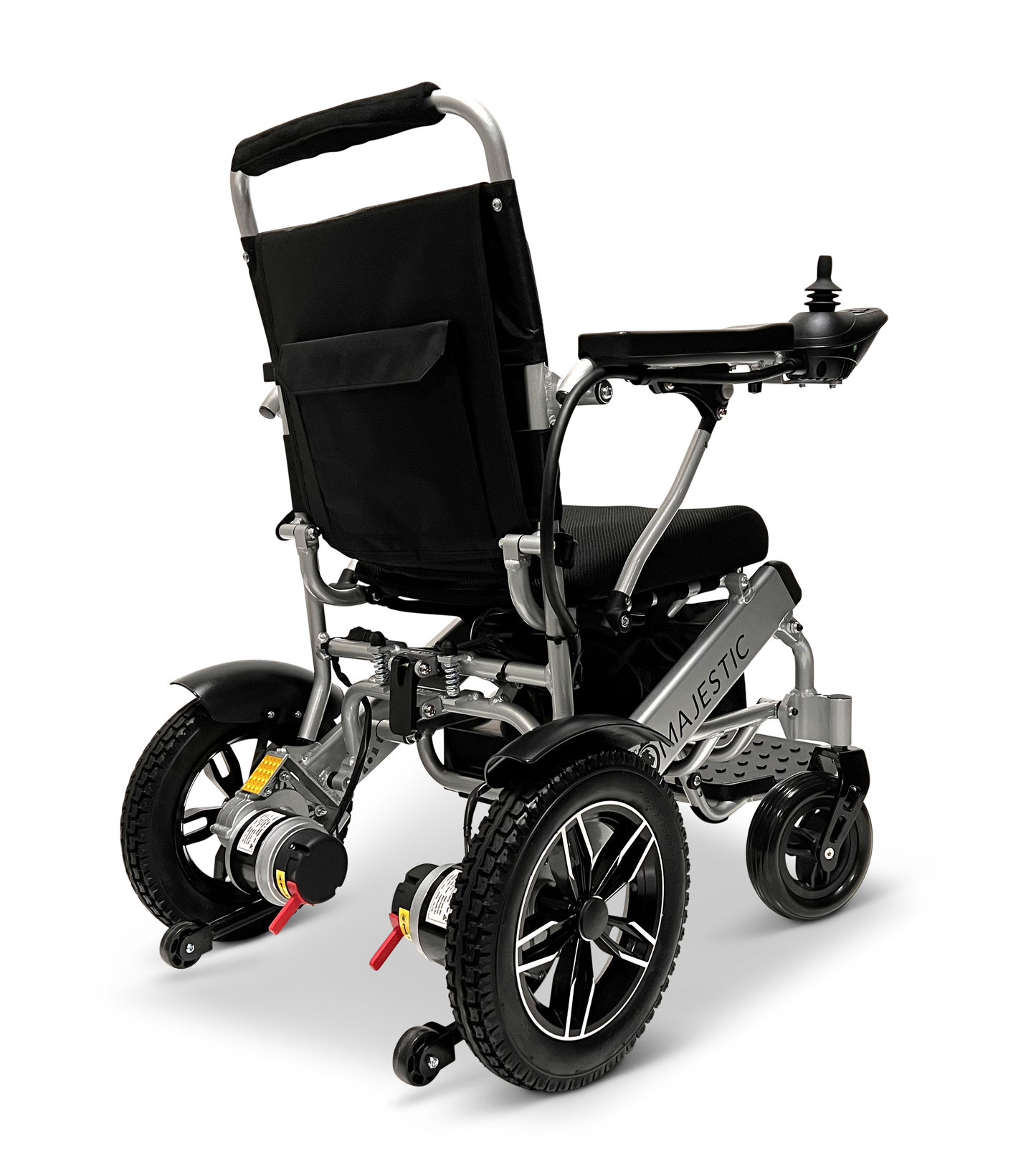 MAJESTIC IQ-8000 Remote Controlled Lightweight Electric Wheelchair Silver Standard